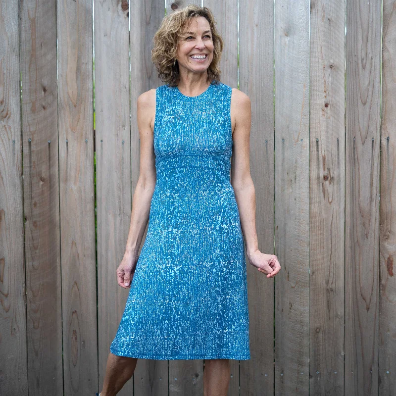 Women's Casual Dresses Seamed Bodice Dress