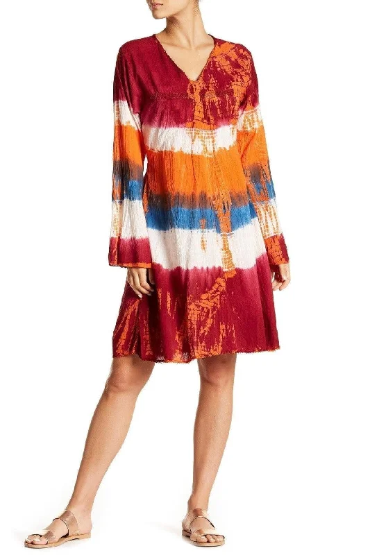 Imeless Style La Moda Tie Dye Lounge Dress | Tie Dye Bell-Sleeve Cover-Up Dress |Resort Dress | Beachwear Imeless Style La Moda Tie Dye Lounge Dress | Tie Dye Bell-Sleeve Cover-Up Dress |Resort Dress | Beachwear