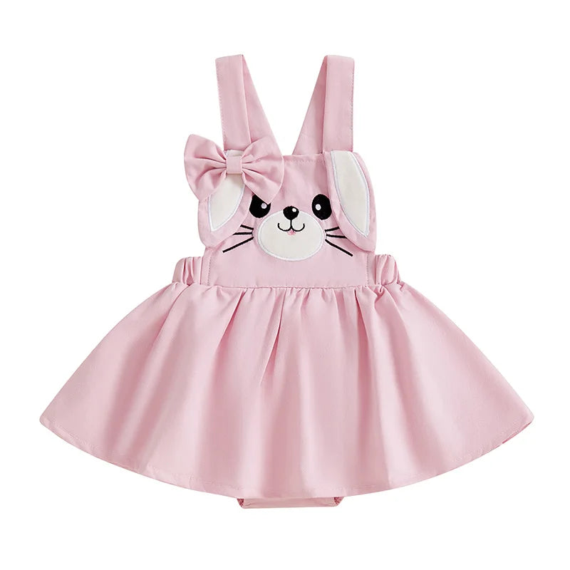 Classic Women's Clothing Styles BUNNY Pink Dress