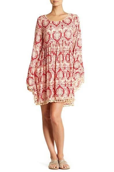 Trendy Fashion For Women Multi Colored Full Sleeved Beach Cover Up Dress - bestselling sun dresses. Trendy Fashion For Women Multi Colored Full Sleeved Beach Cover Up Dress - bestselling sun dresses.