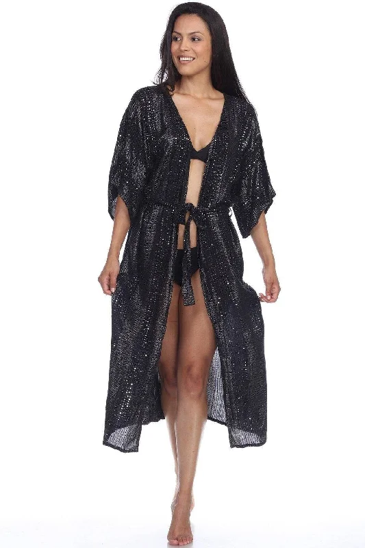 Sale On Clothing Kimono Cover Up for Bikini Swimsuit Casual Bohemian Summer Fashion Lurex Dress Sale On Clothing Kimono Cover Up for Bikini Swimsuit Casual Bohemian Summer Fashion Lurex Dress
