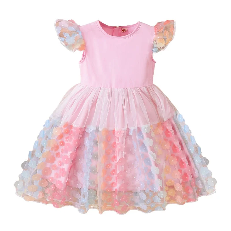 Urban Femme Streetwear MALIA Flower Tulle Dress