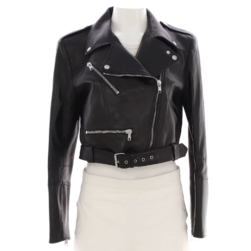 Limited-Time Clothing Sale – Grab Your Favorites Today Women's Biker Jacket Leather