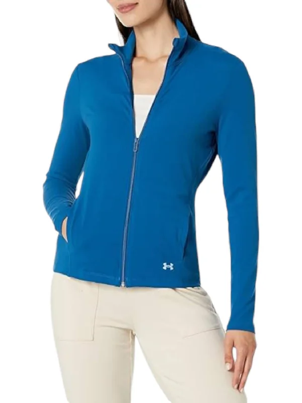 Vintage Clothing For Women Motion Jacket In Varsity Blue/blizzard