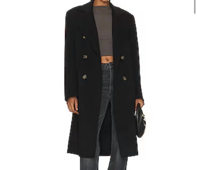 Women's Occasion Wear Apparel The Big Winter Coat In Black