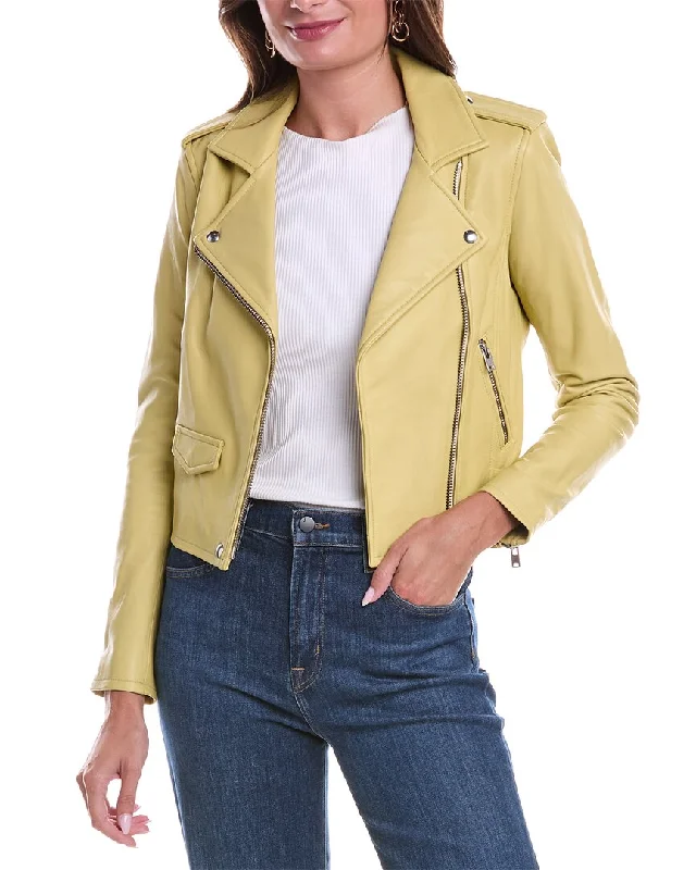 Huge Savings On Must-Have Clothing Essentials IRO Ashville Leather Jacket