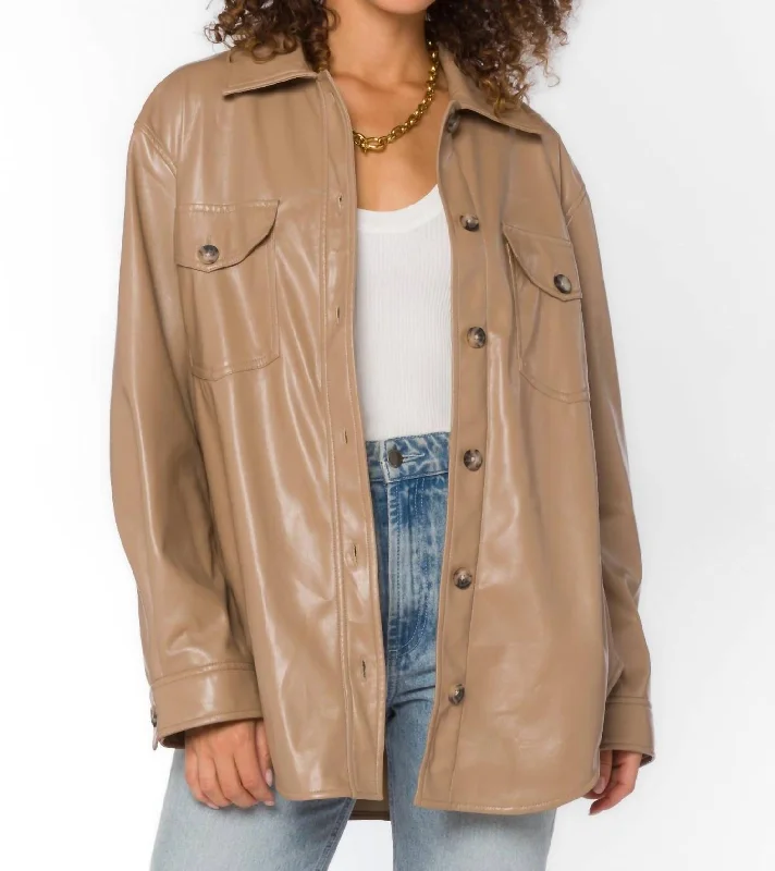 Timeless Women's Outfit Eleanor Jacket In Tan