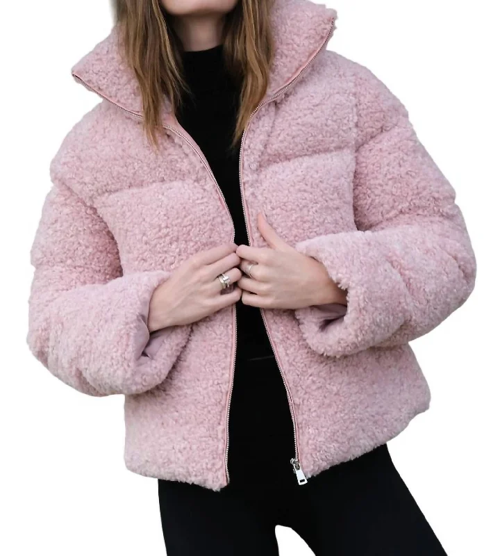 Limited-Time Clothing Sale – Grab Your Favorites Today Missy Down Puffer Jacket In Pink