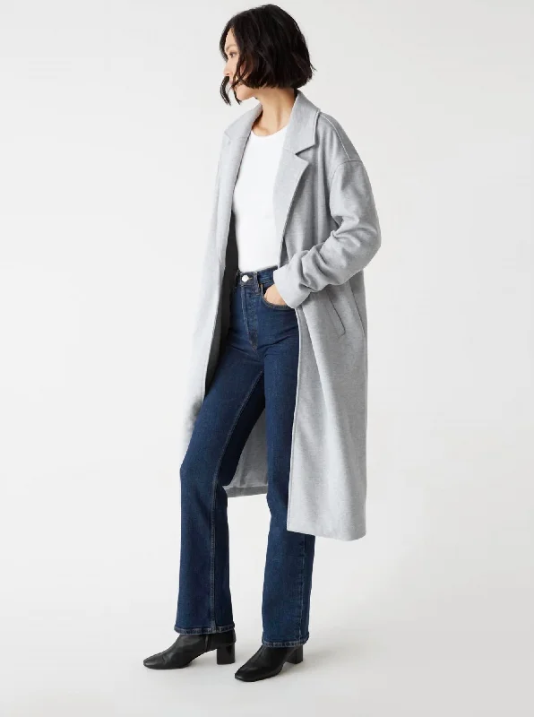 Charming Women's Clothes For Special Events Torres Terry Overcoat In Heather Grey