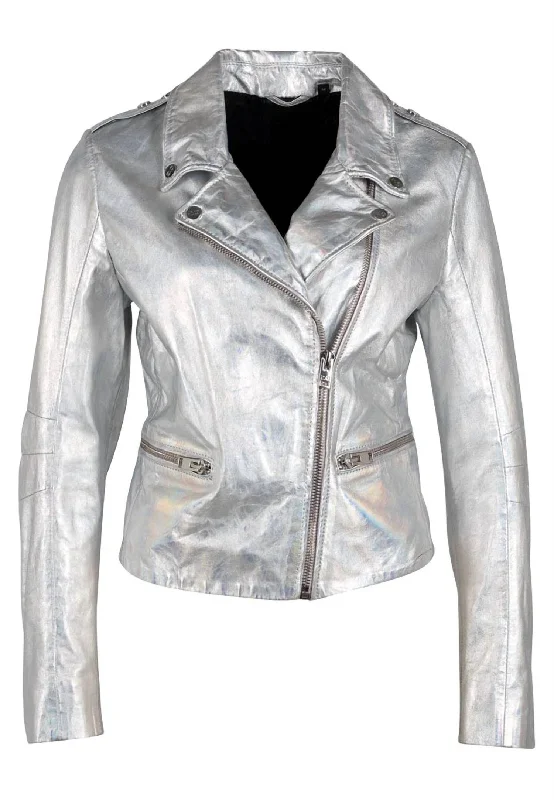 Women's Apparel And Garments Women's Adeni Rf Jacket In Holographic