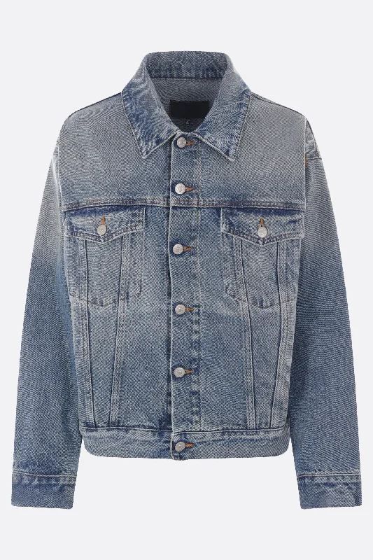 Women's Classic Outfit denim jacket with cut-out details