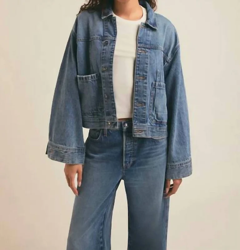 Women's Vintage-Inspired Outfit The Oliver Jacket In Austin