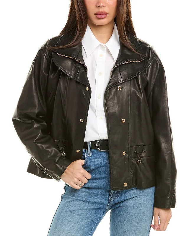 Women's Comfortable Garments IRO Serian Leather Jacket