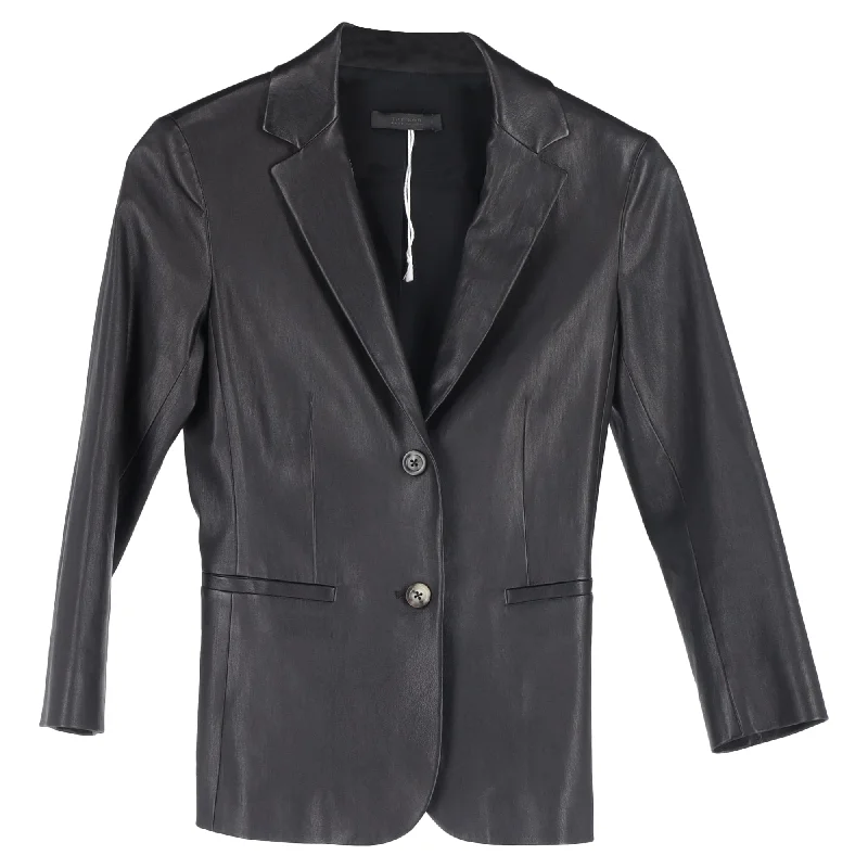 Women's Clothes And Apparel Sets The Row Single-Breasted Jacket in Black Leather