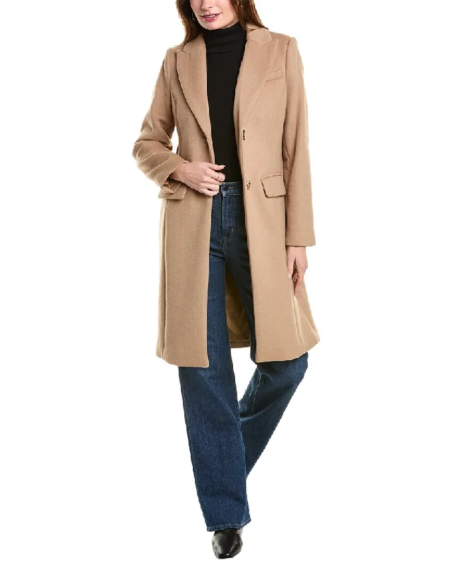 Timeless Women's Clothing Brooks Brothers Wool-Blend Coat