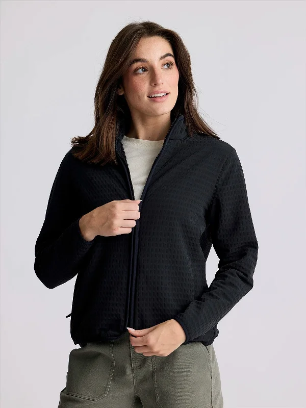 Women's Resort Apparel Women's Gridback Fleece Jacket