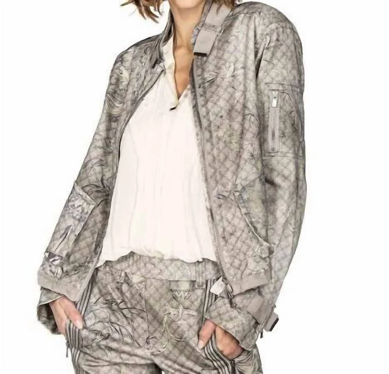 Chic And Affordable Fashion – Limited-Time Offers Jacket In Grey/navy