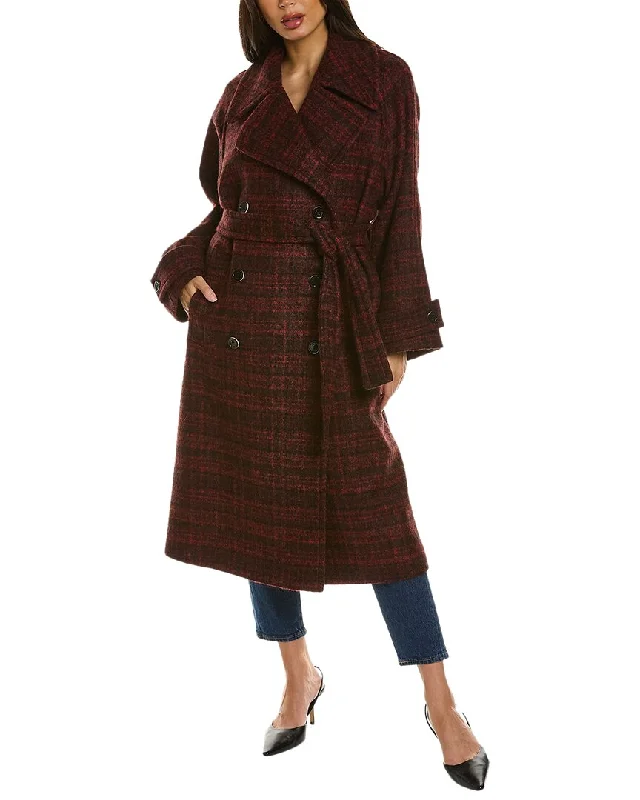 Best-Selling Fashion At Unbeatable Sale Prices BOSS Hugo Boss Wool & Alpaca-Blend Coat