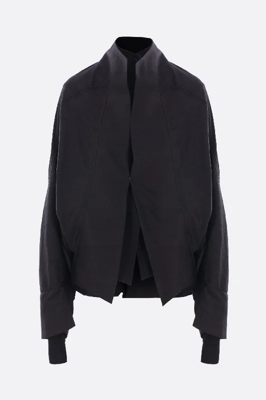 Stylish Fashion Clearance – Last Chance To Save double-layered bomber jacket in silk and poplin