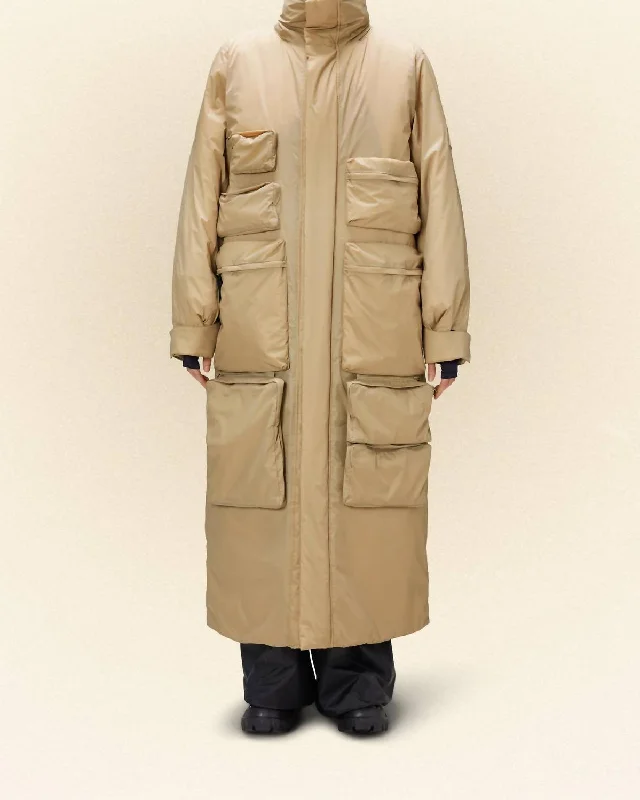 Women's Outerwear Clothing Vardo Coat In Sand