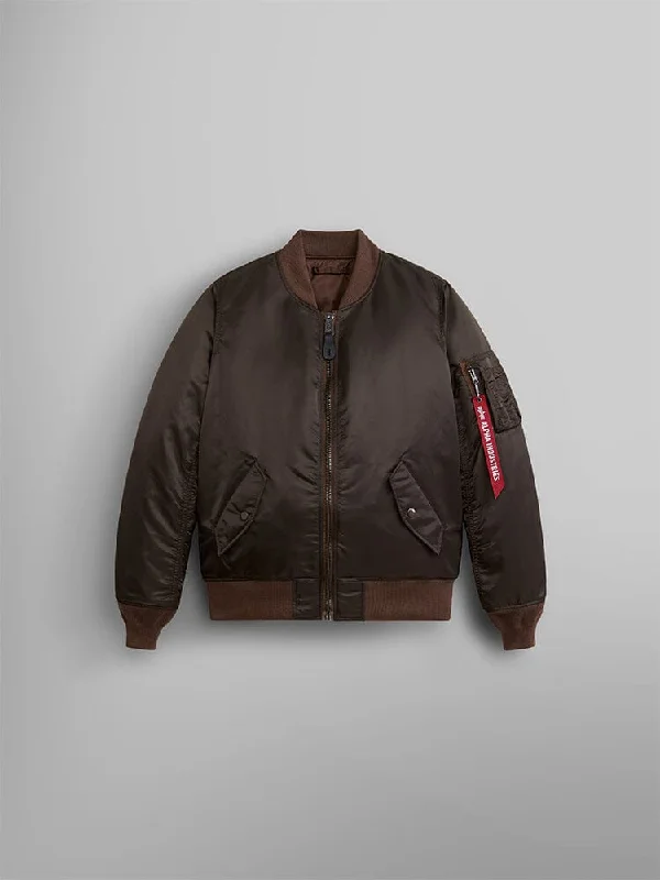 Seasonal Wardrobe Refresh – Shop Stylish Looks For Less MA-1 BOMBER JACKET W - CHOCOLATE