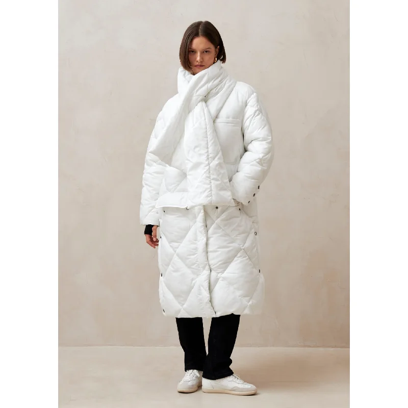 Women's Clothing Outfit Set Colorado White Coat