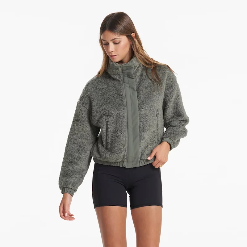 Women's Workout Garments Women's Cozy Sherpa Jacket