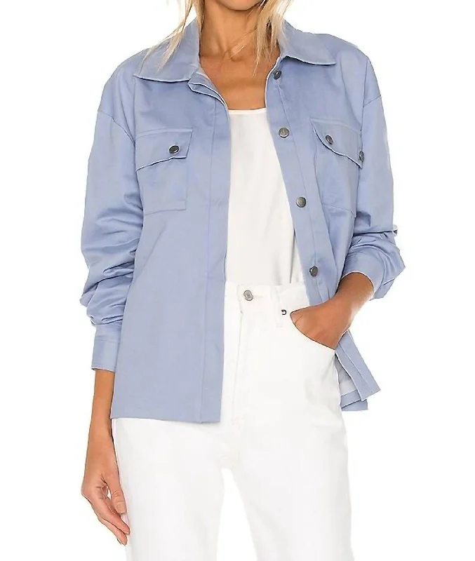 Best Deals On High-Quality Fashion – Shop Now Frankie Jacket In Baby Blue