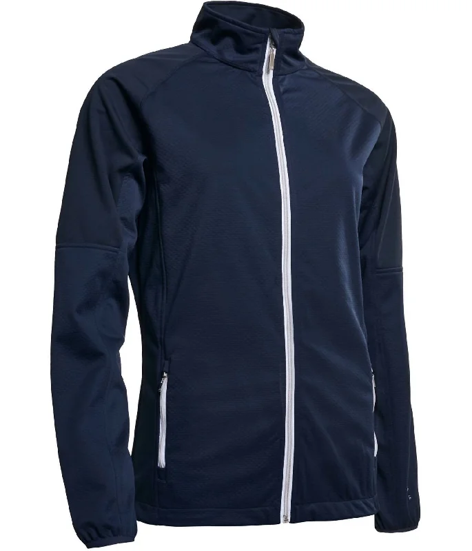 Elegant Clothing For Women Women Arden Softshell Jacket In Navy