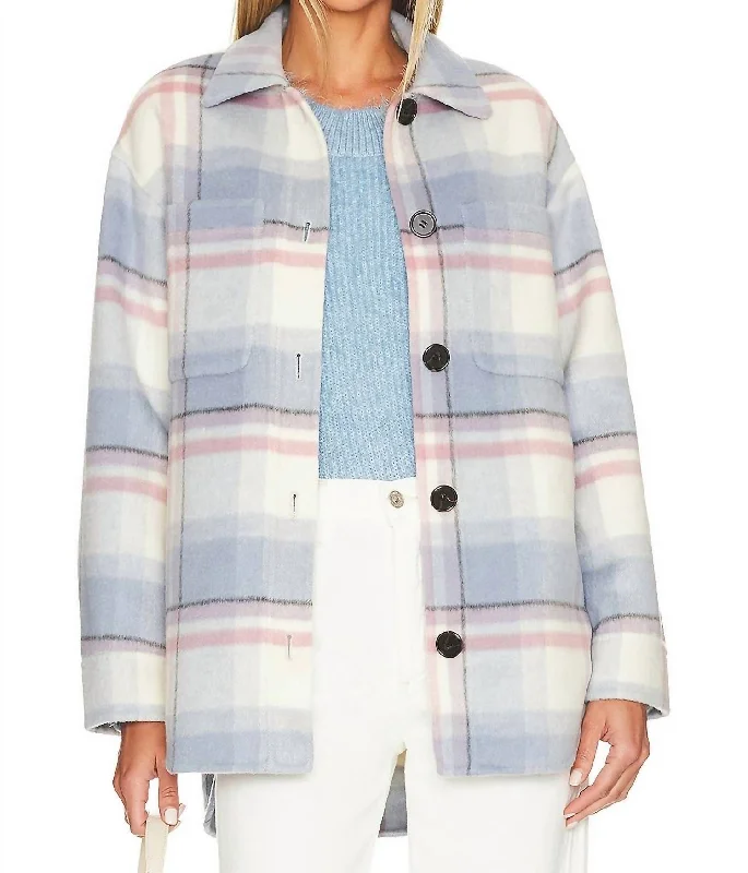 Stylish Fashion Clearance – Last Chance To Save Connie Jacket In Junean  Plaid