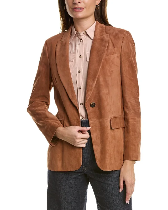 Women's Professional Clothes Brunello Cucinelli Leather Jacket