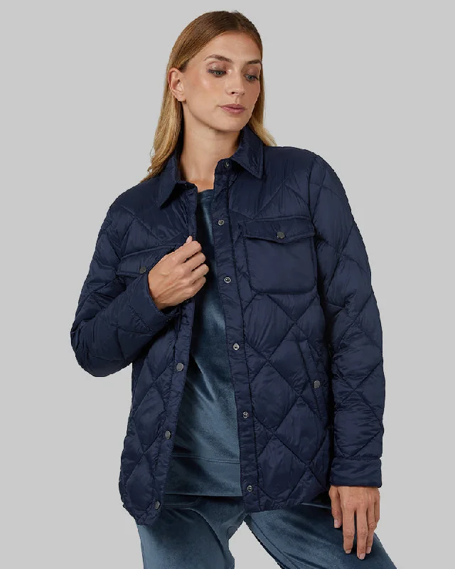 Classic Women's Apparel WOMEN'S LIGHTWEIGHT POLY-FILL SHIRT JACKET