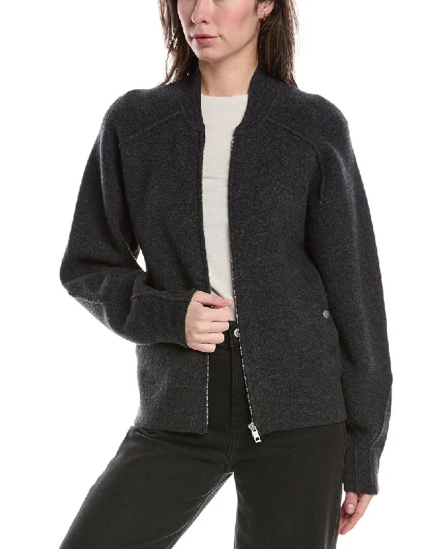 Women's Evening Clothes rag & bone Bridget Wool-Blend Bomber Jacket