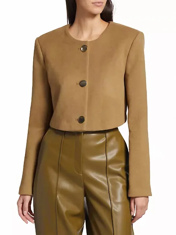 Affordable Fashion Clothing For Women Finn Jacket In Butterscotch