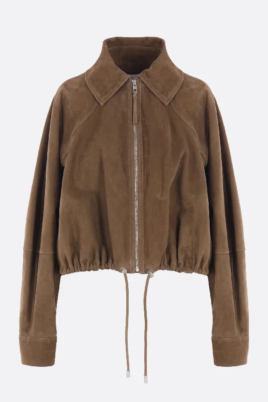 Flash Sale – Stunning Outfits At Exclusive Prices suede balloon bomber jacket