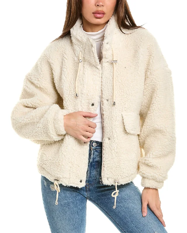 Charming Women's Garments Stella + Lorenzo Teddy Fleece Jacket