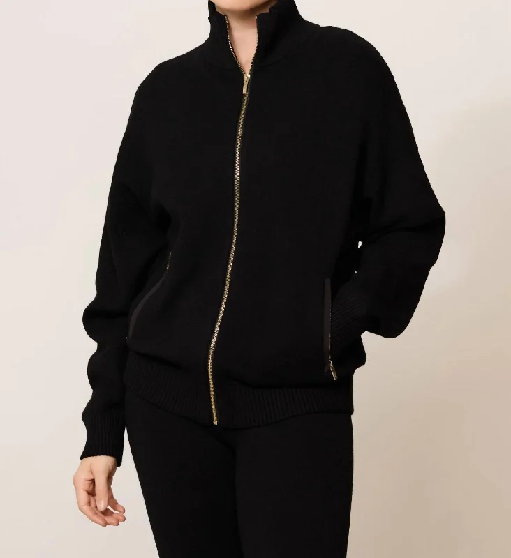 Women's Classic Outfit Olly Bomber Jacket In Black