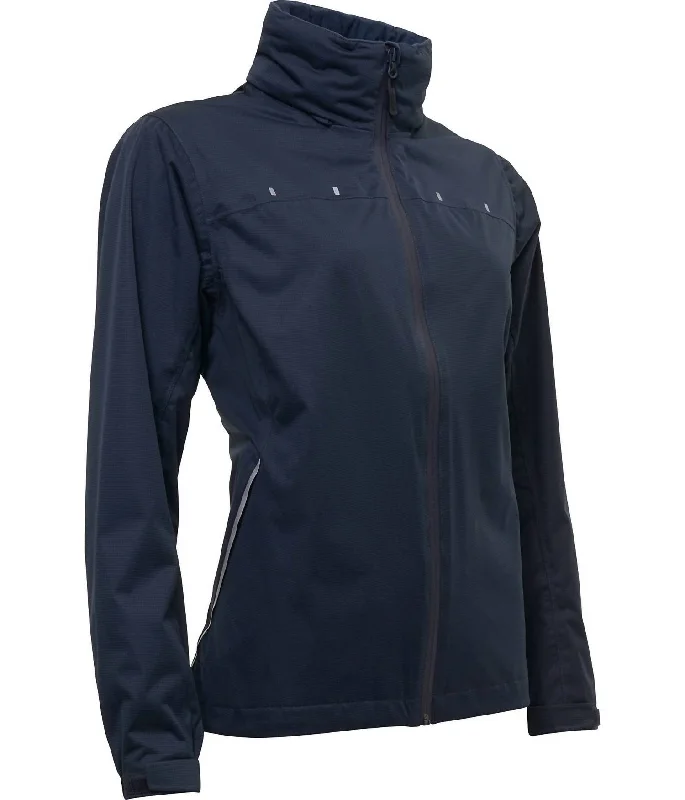 Women's Relaxed Outfit Women Swinley Rain Jacket In Navy