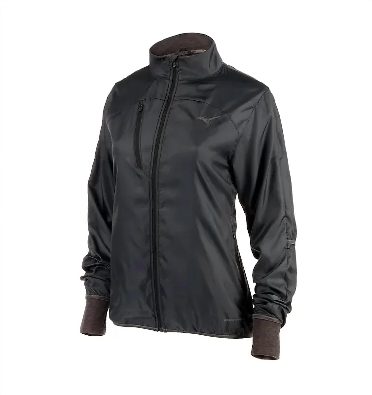 Women's Elegant Formal Outfit Women's Breath Thermo Fz Jacket In Black