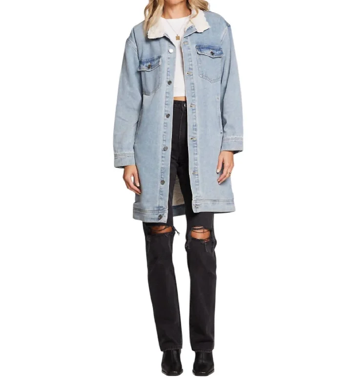 Clearance Event – Grab Stylish Outfits Before They're Gone Solace Jacket In Denim