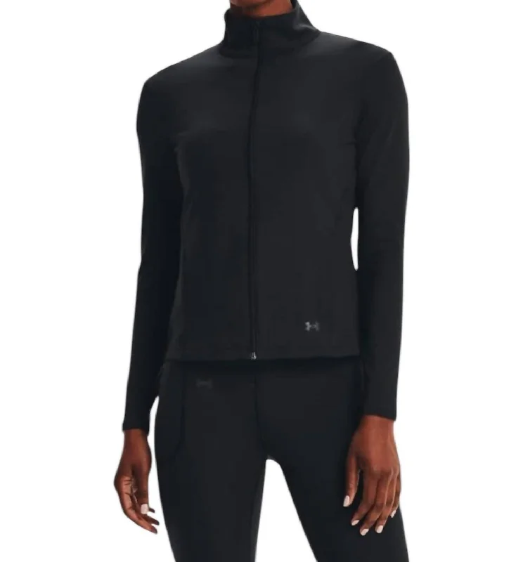 Women's Vacation Outfit Motion Jacket In Black/jet Gray