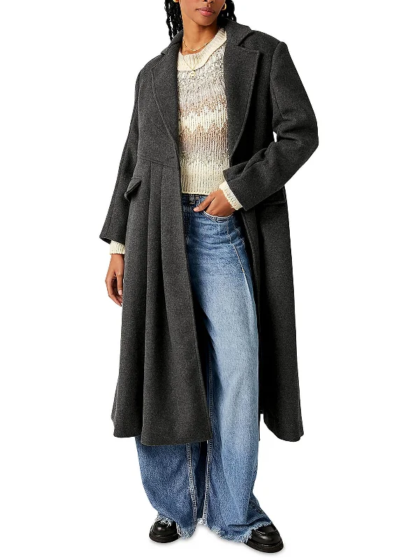 Chic Clothing For Women Womens Wool Blend Maxi Overcoat