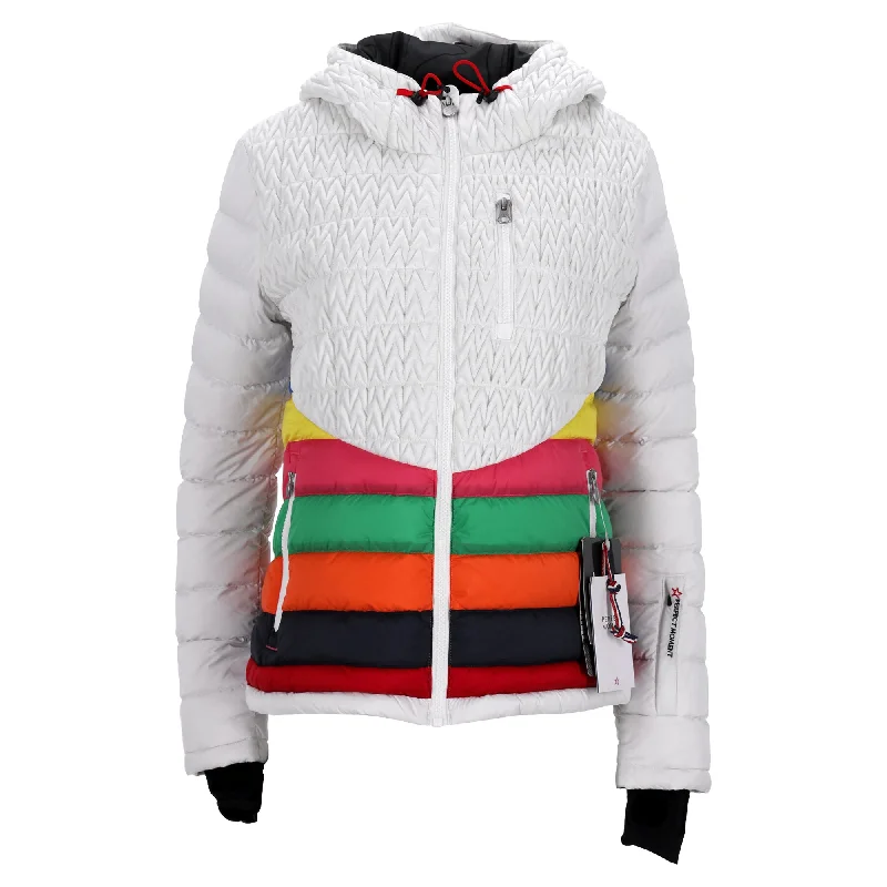 Women's Formal Apparel Perfect Moment Vale Down Ski Jacket in Multicolor Nylon