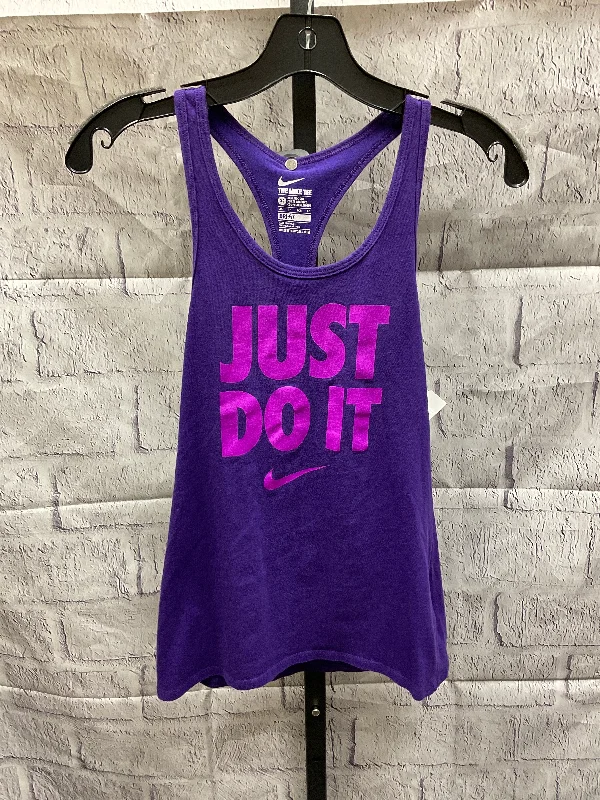 Athletic Tank Top By Nike Apparel  Size: Xs