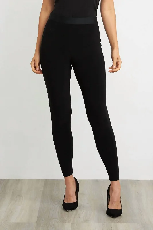 High-Waisted Leggings In Black