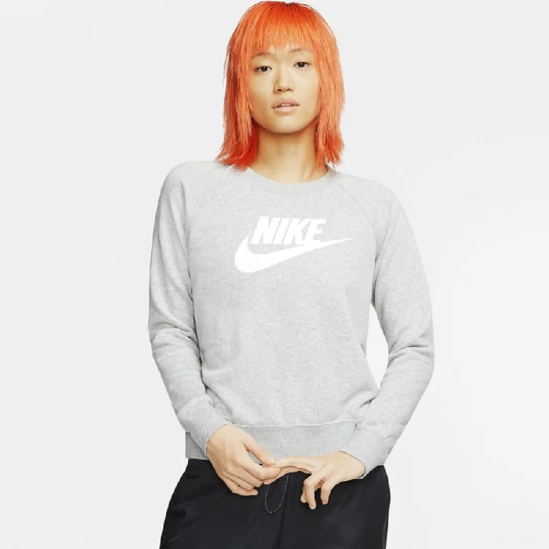 Nike Sportswear Essential Fleece Sweatshirt Grey  BV4112-063 Women's