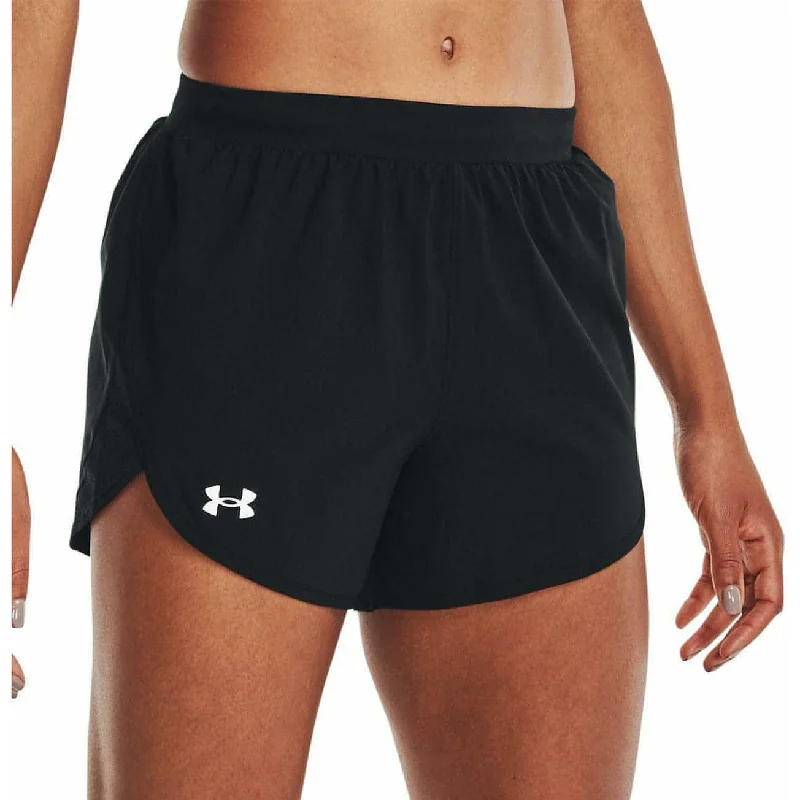 Under Armour Fly By Elite 3 Inch Womens Running Shorts - Black