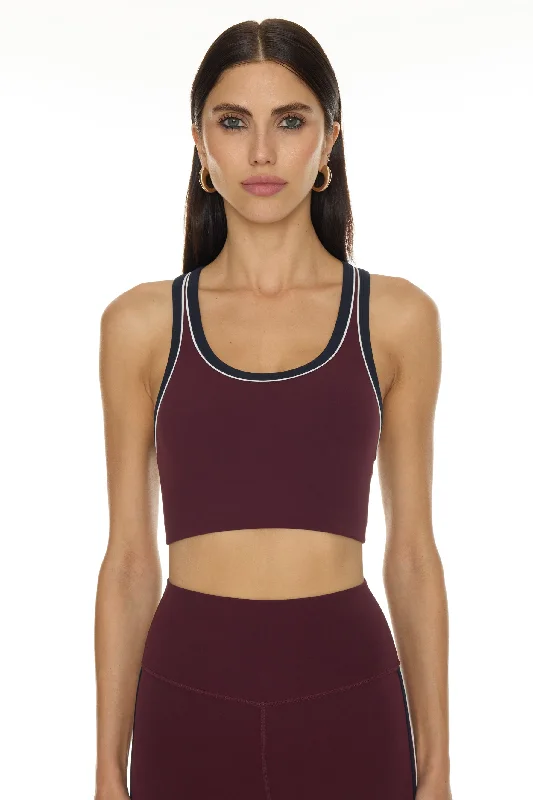 Robbie Airweight Bra - Dark Cherry